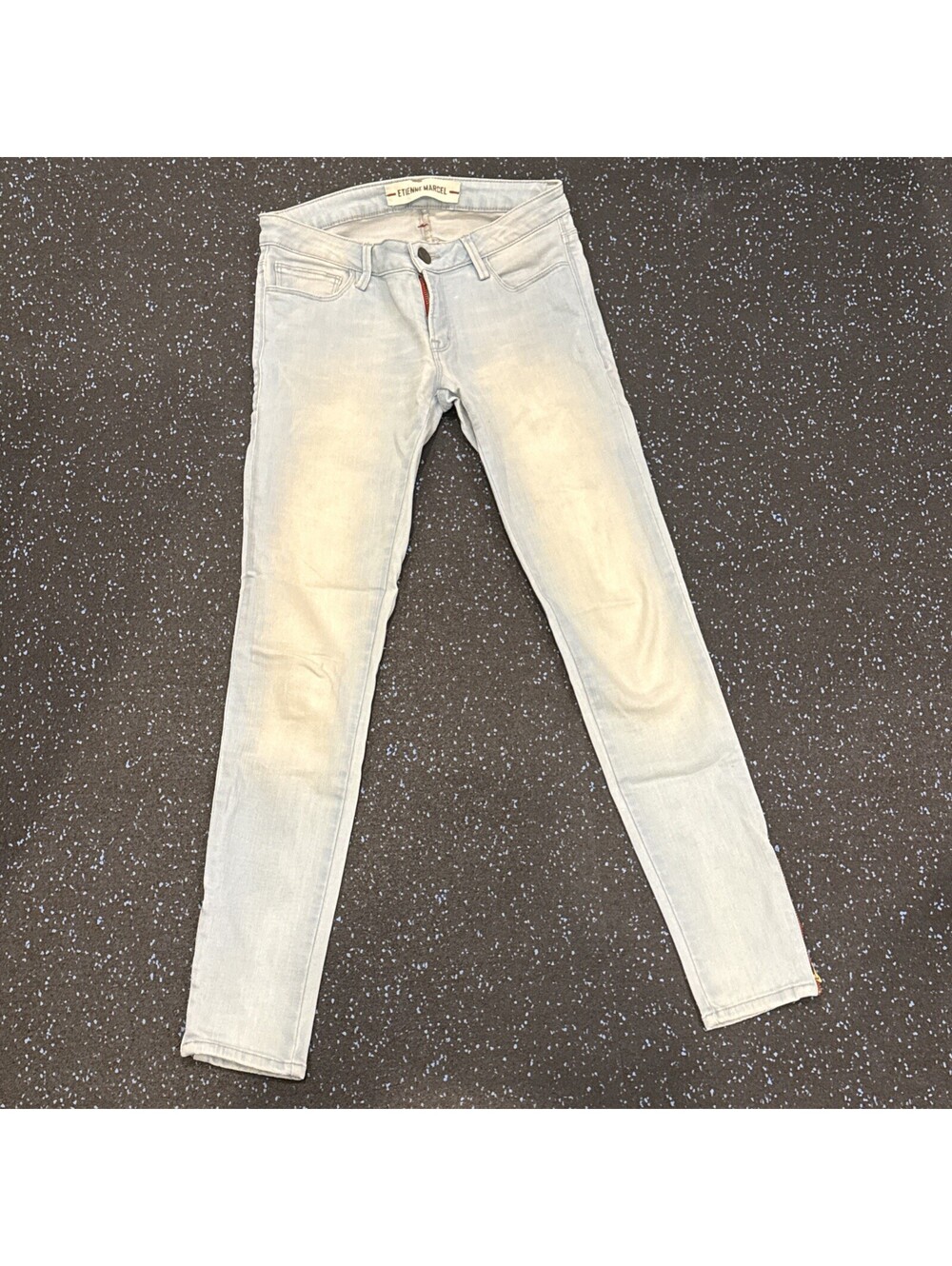 Etienne Marcel LA Women’s Skinny Jeans Size 26 Extra Wash Ankle Zipper Cute